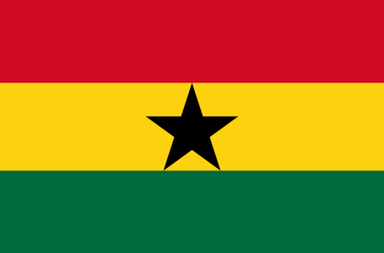 Ghana Flag Color Codes, RGB, Hex, CMYK, Meaning